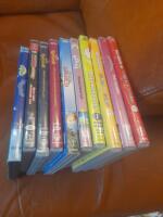 Diverse barnfilmer dvd 10st 