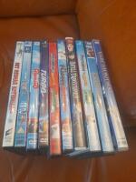Diverse barnfilmer dvd 10st 