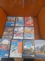 Diverse barnfilmer dvd 10st 