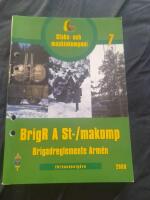 BrigR A St-/ makomp brigadreglemente Arm&eacute;n 