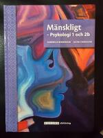M&auml;nskligt-psykologi 1 och 2b