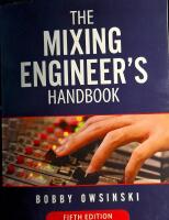 The mixing engineer's handbook