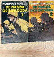 De nakna och de d&ouml;da - Del 1 & 2 (PAKET, komplett roman, Bonnier 1978)