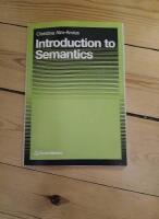 Introduction to semantics