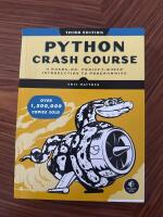 Python crash course - a hands-on, project-based introduction to programming
