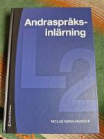 Andraspr&aring;ksinl&auml;rning