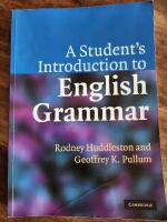 A student's introduction to English grammar