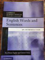 English words and sentences : an introduction