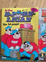 Bj&ouml;rnligan 10 st tidningar (1987&ndash;1994) &ndash; Samlarpaket Disney