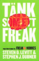 T&auml;nk som ett freak