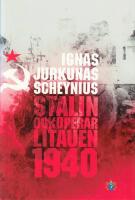 Stalin ockuperar Litauen 1940