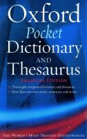 Oxford Pocket Dictionary and Thesaurus