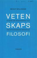 Vetenskapsfilosofi : en bok om vetenskapen och den vetenskapande m&auml;nniskan