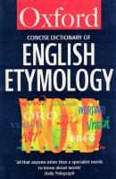 The concise Oxford dictionary of English etymology [Elektronisk resurs]