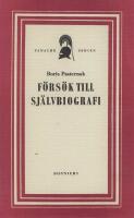 F&ouml;rs&ouml;k till sj&auml;lvbiografi
