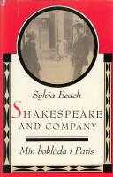 Shakespeare and Company : min bokl&aring;da i Paris