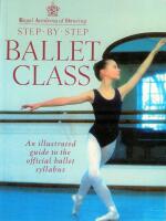 Royal academy of dancing step by step ballet class