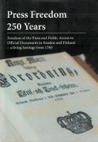 Press Freedom 250 years 