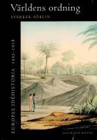 Europas id&eacute;historia. 1492-1918, V&auml;rldens ordning