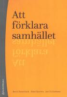 Att f&ouml;rklara samh&auml;llet