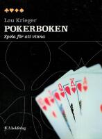 Pokerboken : spela f&ouml;r att vinna