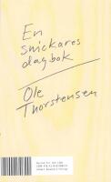 En snickares dagbok