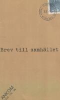 Brev till samh&auml;llet