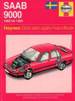 Saab 9000 (1985 - 1995) Haynes Repair Manual