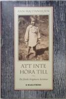 Att inte h&ouml;ra till