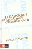 Ledarskap i human service-organisationer