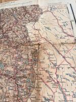 Oberst Nissen's Kart over Det sydlige Norge: Det syd-&oslash;stlige blad (Anden utgave)