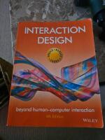 Interaction Design: Beyond Human-Computer Interaction, 4th Edition