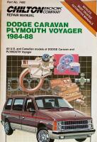 Chilton repair manual f&ouml;r Dodge Caravan & Plymoth Voyager