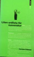 Liten ordlista f&ouml;r nusvenskar