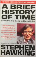 A brief history of time : from the big bang to black holes