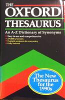 The Oxford Thesaurus