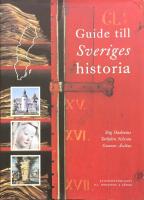 Guide till Sveriges historia