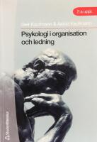 Psykologi i organisation och ledning