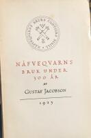 N&auml;fveqvarns bruk under 300 &aring;r