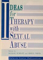 Ideas for therapy with sexual abuse