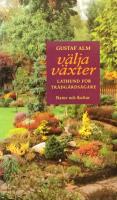 V&auml;lja v&auml;xter