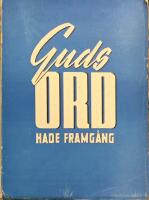 Guds ord hade framg&aring;ng - en bok till&auml;gnad Lewi Pethrus