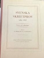 Svenska skriftprov 1464-1828