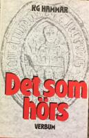 Det som h&ouml;rs : ett predikoteoretiskt perspektiv