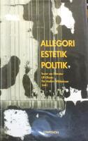 Allegori, estetik, politik : texter om litteratur
