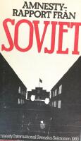 Amnestyrapport fr&aring;n Sovjet