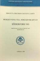 Beskrivning till Jordartskartan S&ouml;derfors NO