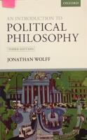 An introduction to political philosophy