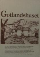 Gotlandshuset : en ber&auml;ttelse