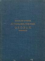 Engelsk-svensk automobilteknisk ordbok